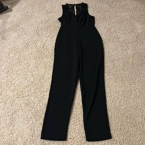 BCBGENERATION WOMEN SIZE 0 BLACK JUMPSUIT
